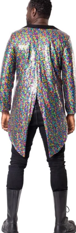 Manteau habillé à paillettes pour hommes XL/XXL Déguisements Adultes