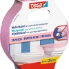 Outlet Masquage pour surfaces sensibles rose 25 m x 25 mm Rubans Adhésif