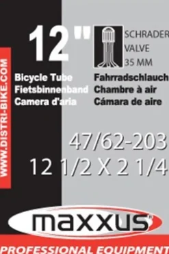 Discount Chambre à air 12" 1/2 X 2 1/4 schrader Accessoires Vélo