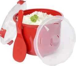 Microwave rice cooker 2,6 L Cuisson Et Cuisson À La Vapeur|Conservation