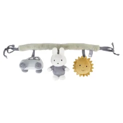 Outlet Miffy Car Chaîne d'activités pour Poussette Fluffy Blue Peluches Et Câlins