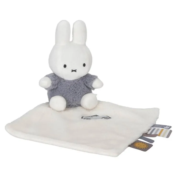 Best Miffy Doudou Fluffy Blue Peluches Et Câlins