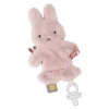Clearance Miffy Tissu de tétine Fluffy Pink Tétines Et Attache-tétines