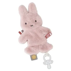 Clearance Miffy Tissu de tétine Fluffy Pink Tétines Et Attache-tétines