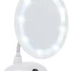 New Miroir cosmétique led blanc 3x Miroirs
