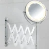 Best Miroir mural télescopique avec éclairage LED Miroirs