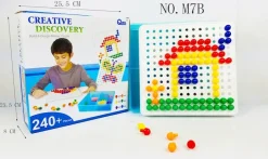 Best Mosaïque champignon 240 pièces Puzzles|Matériel De Bricolage