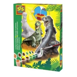 Hot Moulage et peinture T-Rex Plâtre
