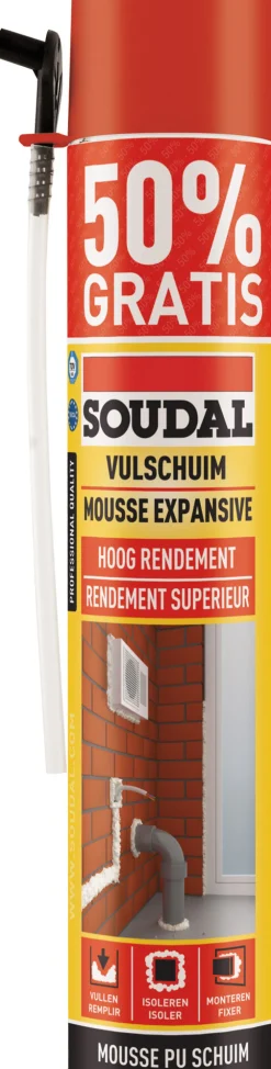 Hot Mousse isolation 500 ml + 250 ml gratuit Mastics
