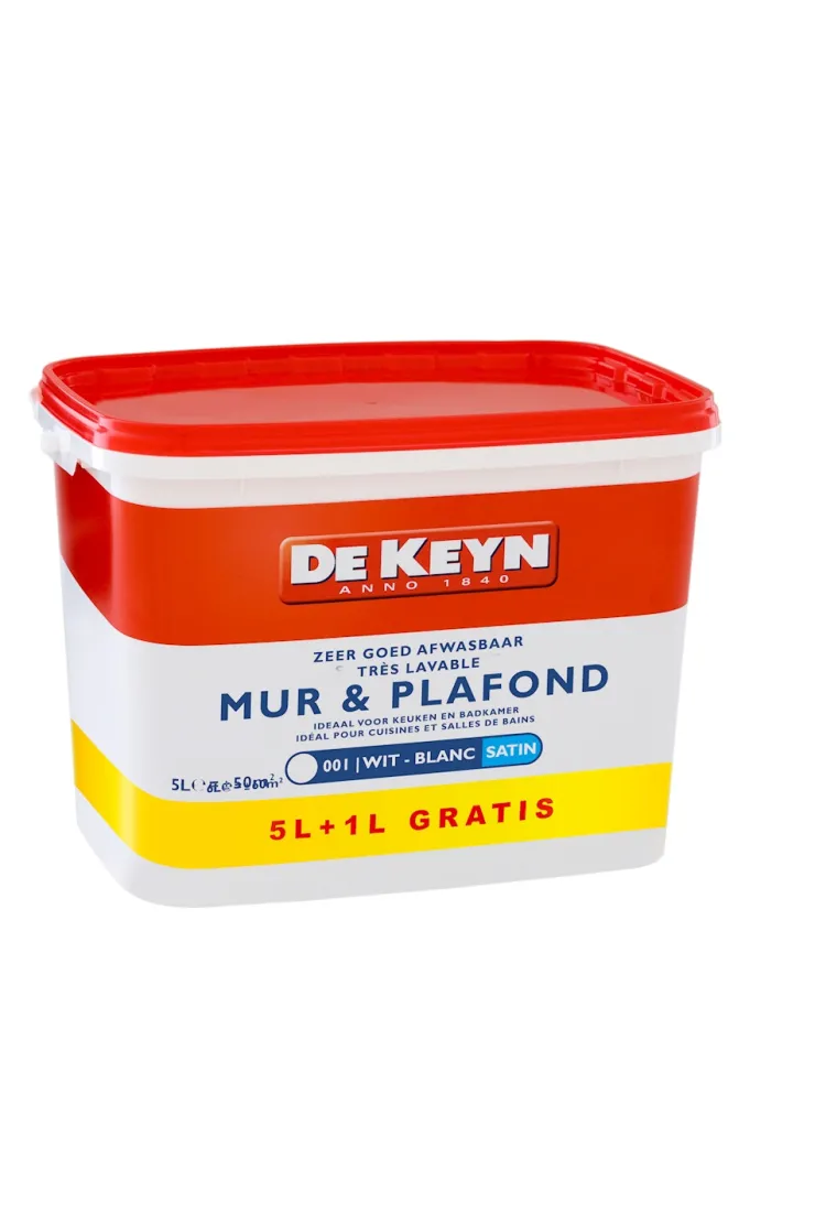 Best Mur & plafond satin blanc promo 6 L Peinture Mur Et Plafond|Peinture Pour Plafond Et Murale