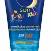 Sale Sun child swim & play lait solaire SPF50+ 150ml Protection Solaire