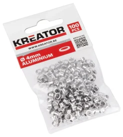 Best Oeillets aluminium 4 mm 100 pièces Pinces