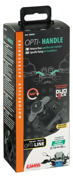 Clearance OPTI-CASE Support de Guidon Ø 16->32mm Accessoires Vélo