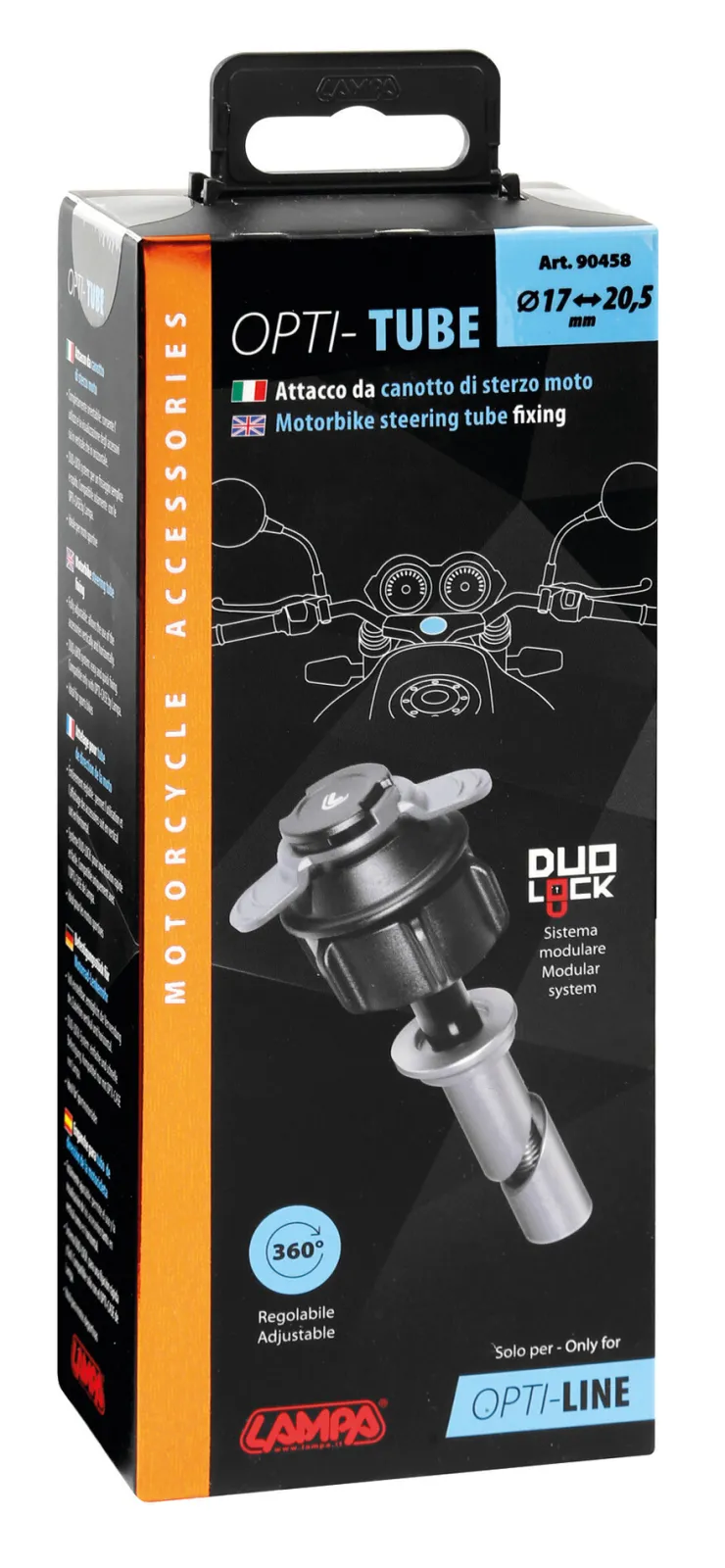 Discount OPTI-CASE Support de Guidon Ø 17-20,5mm Accessoires Vélo