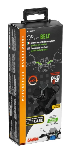 OPTI-CASE Support de Guidon Ø 15-> 40mm Accessoires Vélo