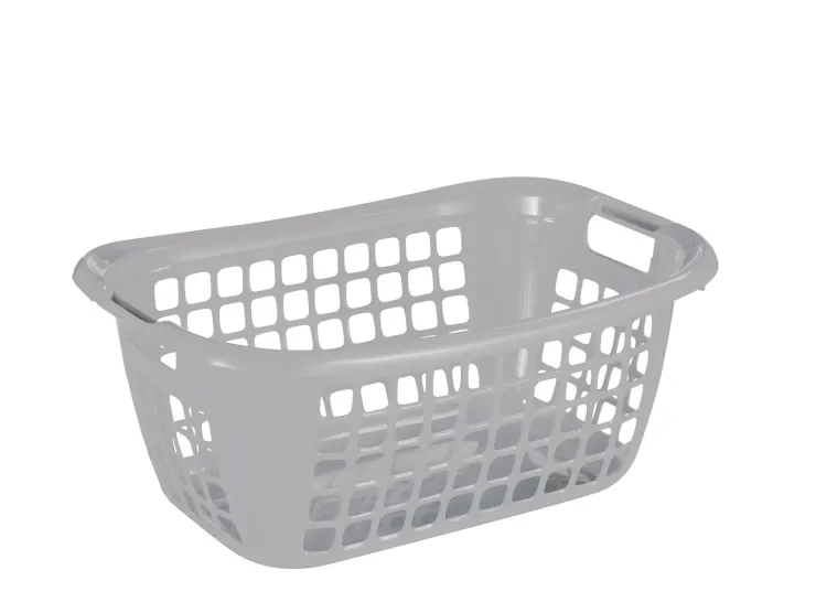 Sale Panier linge argent 55 cm Box Et Panier À Linge