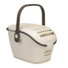 Outlet Panier voyage blanc 51x38x33 cm Transport