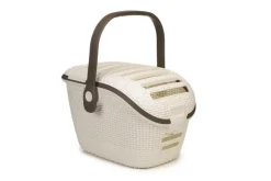 Outlet Panier voyage blanc 51x38x33 cm Transport