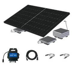 Outlet Panneau solaire avec prise - Plug&Play - WiFi - 440W Panneaux Solaires