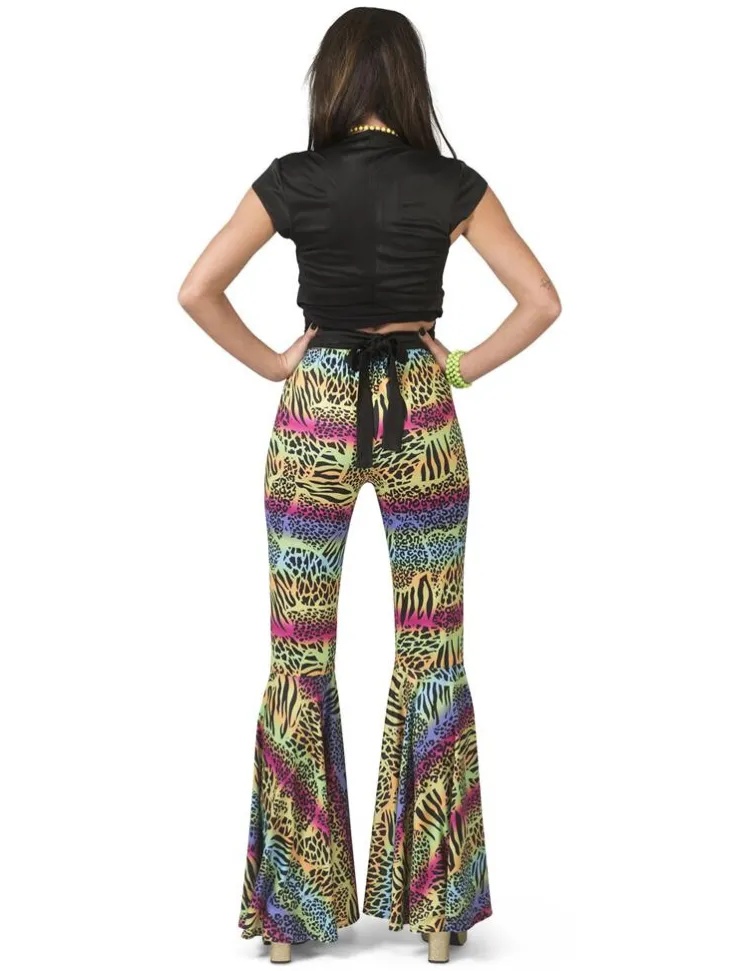 Online Pantalon Hippie à imprimé animalier Femmes - Taille 40/42 Déguisements Adultes