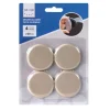 patin glisseur 50 mm beige 4 pieces Des Ferrures De Meubles Et De Portes