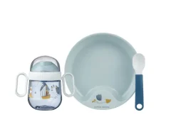 Discount 3Pcs Service Bebe Sailors Ustensiles De Repas