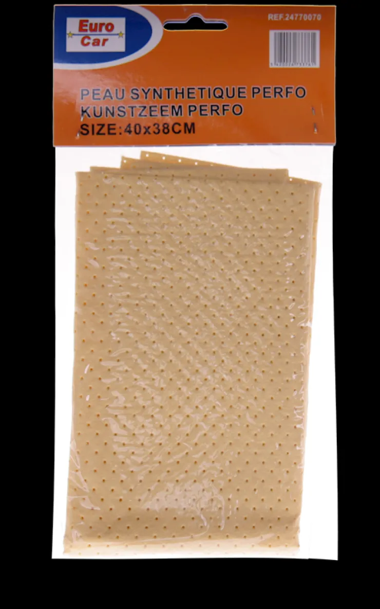 Peau chamoisée perfo 40x40 cm Nettoyage Extérieur|Accessoires