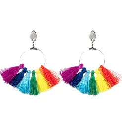 Discount Pendants d'oreille Glands arc-en-ciel Accessoires