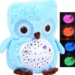 New Petit hibou avec son et lumière Peluches Et Câlins