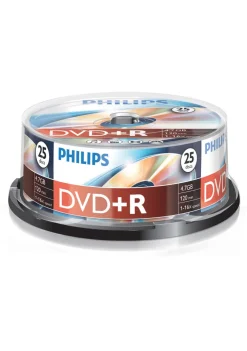 Discount DVD+R 4,7 GB 16x spindle 25 pièces Bureautique