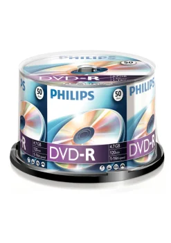 Sale DVD-R 4,7 GB 16x spindle 50 pièces Bureautique
