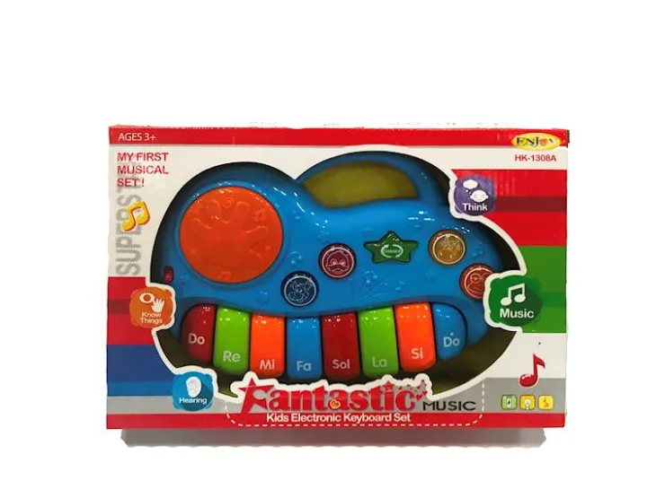 Sale Piano avec musique et lumière Jouets Interactifs