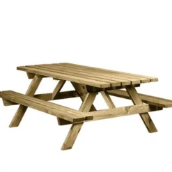 Picque-nique table 180x140x80 cm Bancs De Jardin