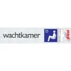 Best Pictogramme alu look wachtkamer 6,5 x 4,4 cm Signalisation