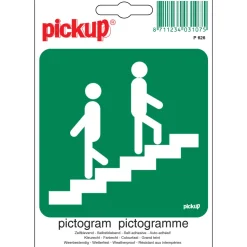 Outlet Pictogramme cage d'escalier 10 x 10 cm Signalisation