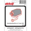 Online Pictogramme camerabewaking 10 x 10 cm Signalisation