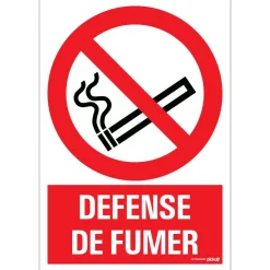 Online Pictogramme défense de fumer 23 x 33 cm Signalisation