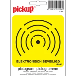 Sale Pictogramme elektrisch beveiligd 10 x 10 cm Signalisation