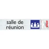 Discount Pictogramme en aluminium salle de réunion 16,5 x 4,4 cm Signalisation
