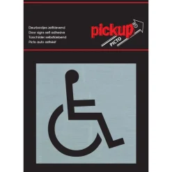 Sale Pictogramme en aluminium entrée handicapée Signalisation