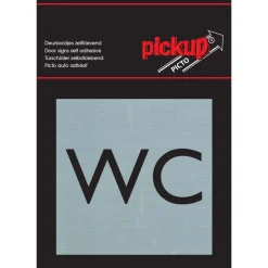 Pictogramme en aluminium wc Signalisation