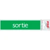Sale Pictogramme en aluminium sortie 16,5 x 4,4 cm Signalisation