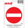 Outlet Pictogramme entrée interdite 10 x 10 cm Signalisation