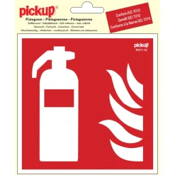 Pictogramme extincteur incendie 15 x 15 cm Signalisation
