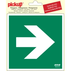 Sale Pictogramme flèche 90° 15 x 15 cm Signalisation