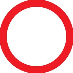 Online Pictogramme interdiction générale Ø 18 cm Signalisation