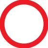 Clearance Pictogramme interdiction générale Ø 30 cm Signalisation