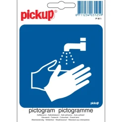 Sale Pictogramme laver les mains 10 x 10 cm Signalisation