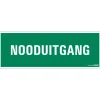 Sale Pictogramme nooduitgang 33 x 12 cm Signalisation