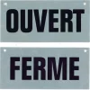 Outlet Pictogramme panneau ouvert / fermé 17 x 12,5 cm Signalisation